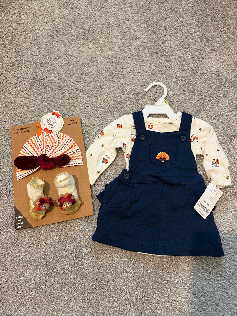 Thanksgiving 3 mo Baby Outfit
